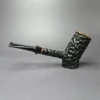 Mike Sebastian Bay Rusticated Hobo Poker Estate Briar Pipe, Danish Estates - Image 4
