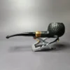 4th Generation Klassisk 406 Sandblasted Prince Estate Briar Pipe, Unsmoked - Image 4