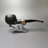 4th Generation Klassisk 406 Sandblasted Prince Estate Briar Pipe, Unsmoked - Image 5