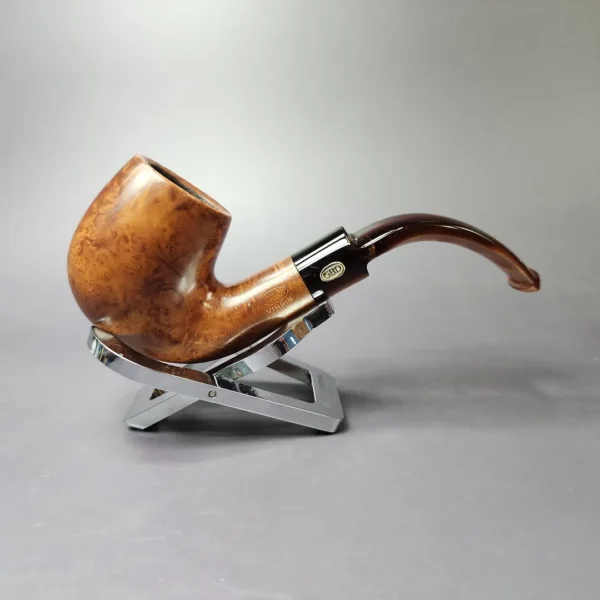 GBD Virgin 9456 Smooth Bent Billiard Estate Briar Pipe, English Estates - Image 4