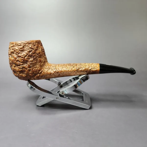 Castello Natural Vergin KK Rusticated Canadian Estate Briar Pipe, Italian Estates - Image 4