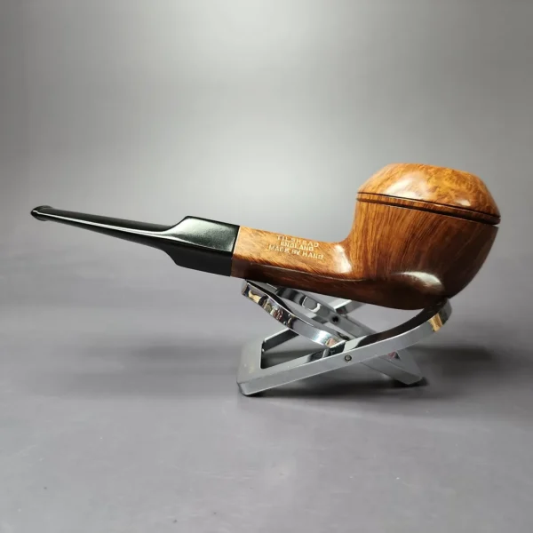James Upshall (1980s) P Grade Smooth Bulldog Estate Briar Pipe, English Estates - Image 4