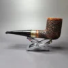 Mastro de Paja Commissioner Unica Billiard Estate Briar Pipe, Unsmoked, 9mm - Image 4