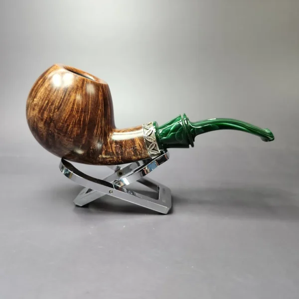 Rinaldo Triade Titiania YYY (3) Smooth Apple Estate Briar Pipe, Unsmoked - Image 4
