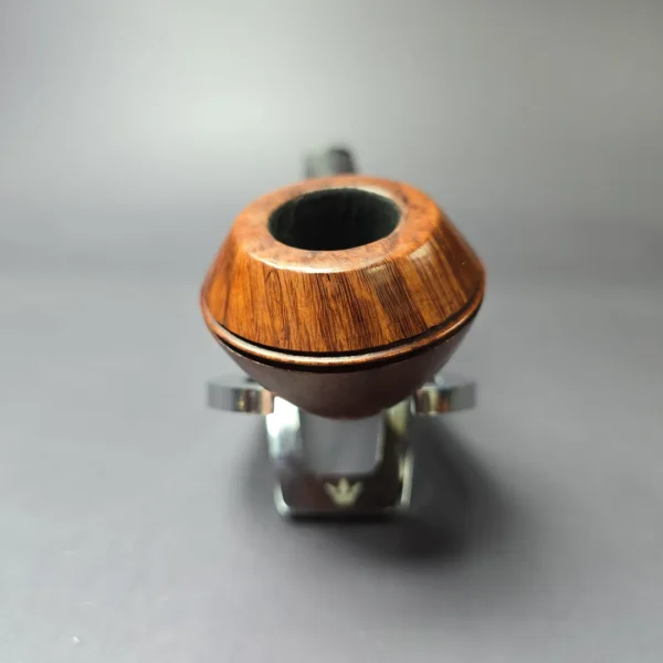 Dunhill 1950 R (Root Briar) O w/14k Gold Smooth Bulldog Estate Briar Pipe, English Estates - Image 4