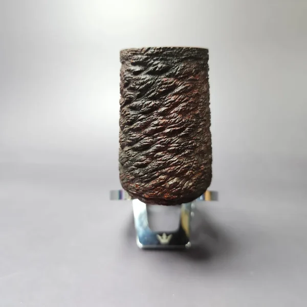4th Generation (by Ascorti) Forza Grappa 1882 Rusticated Stack Estate Briar Pipe, Unsmoked - Image 5