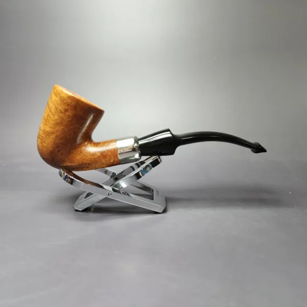 Savinelli Dry System 2611 Smooth Dublin Estate Briar Pipe, Italian Estates - Image 5