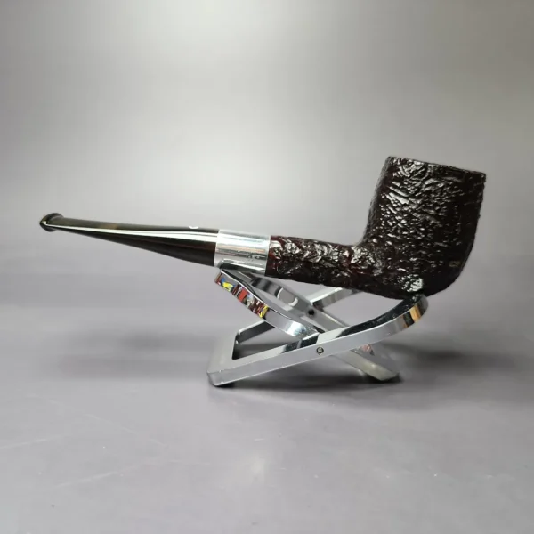 Kaywoodie Silhouette 51 Sandblasted Billiard Estate Briar Pipe, Unsmoked - Image 5