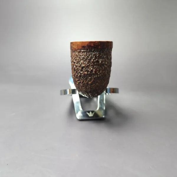 The Dunsboro Pipe by Marxman Rusticated Billiard Estate Briar Pipe, American Estates - Image 5