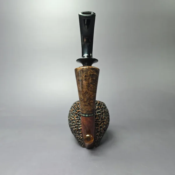 Moonlight Pipes "Sprouting Seed" Handmade Briar Pipe, New - Image 5