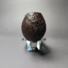 HS Studio Sandblasted Egg w/Boxwood Estate Briar Pipe, Unsmoked - Image 5