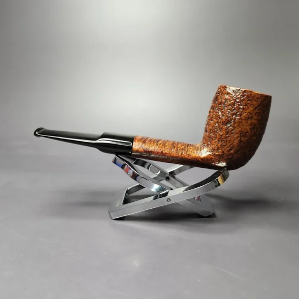 Viby 015 Sandblasted Pear Estate Briar Pipe, Danish Estates - Image 5