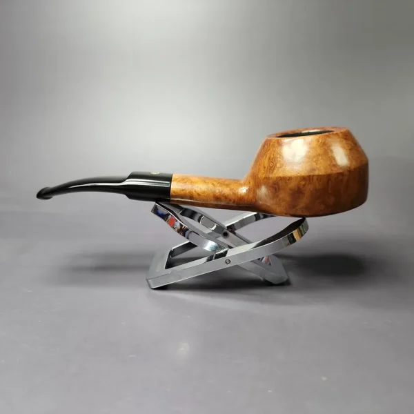 GBD St Claude 753 Smooth Diplomat Sitter Estate Briar Pipe, French Estates - Image 5