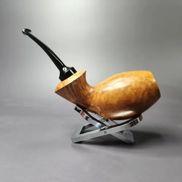Kurt Huhn Smooth Egg Estate Briar Pipe, Unsmoked - Image 5