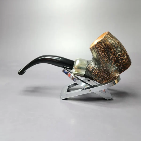 Peterson Arklow 304 Sandblasted Oom Paul Sitter Briar Pipe, New - Image 5