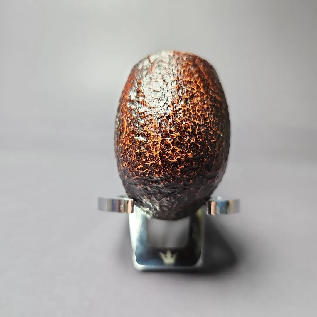 Savinelli Sasso 614 Rusticated Oom Paul Briar Pipe, New, 6mm - Image 5