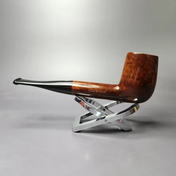 James Upshall Tilshead Group 6 Smooth Large Billiard Estate Briar Pipe, Unsmoked - Image 5