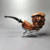 Nording Point Clear C Rusticated Freehand Estate Briar Pipe, Unsmoked - Image 5