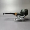 4th Generation Klassisk 406 Sandblasted Prince Estate Briar Pipe, Unsmoked - Image 6