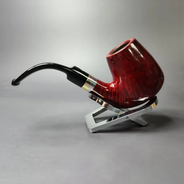 Aldo Velani Ultima D 52 Smooth Oom Paul Estate Briar Pipe, Italian Estates - Image 5
