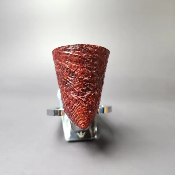 Charatans Make 654DC Sandblasted Skater Estate Briar Pipe, English Estates - Image 5
