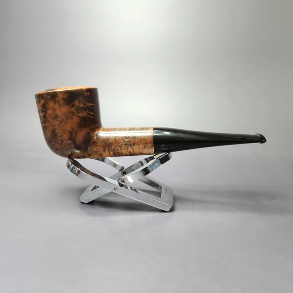 Weber Golden Walnut Smooth Stout Pot Estate Briar Pipe, American Estates - Image 5
