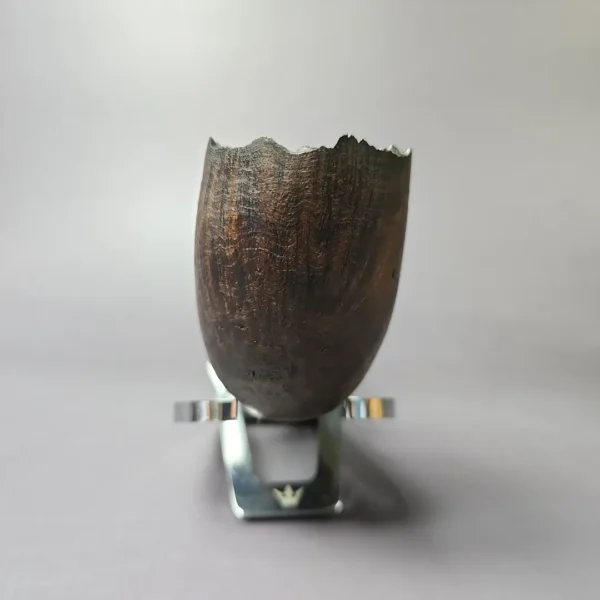 Peter Toth Contrast Sandblasted Freehand w/ Purpleheart Briar Pipe, New - Image 5