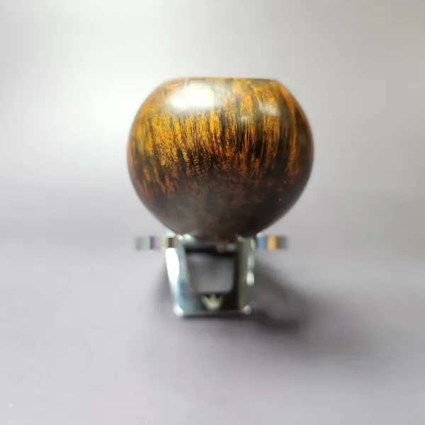 HS Studio Smooth Golden Contrast Acorn Estate Briar Pipe, Unsmoked - Image 5