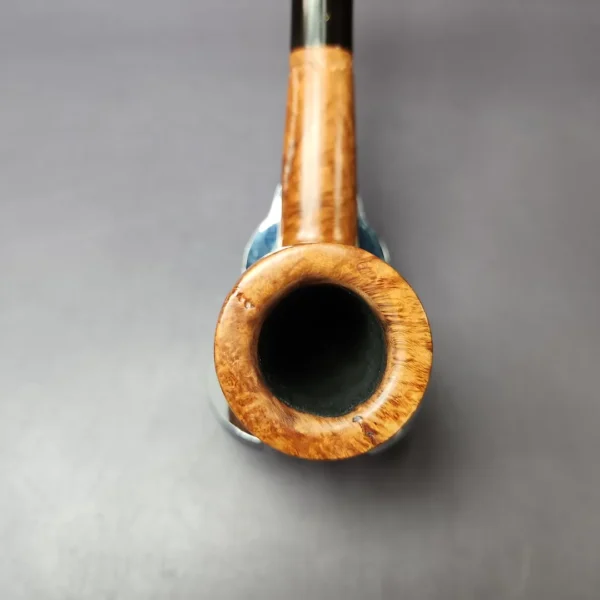 Savinelli Sherwood Rock Briar 811 EX Smooth Lumberman Estate Briar Pipe, Italian Estates - Image 5