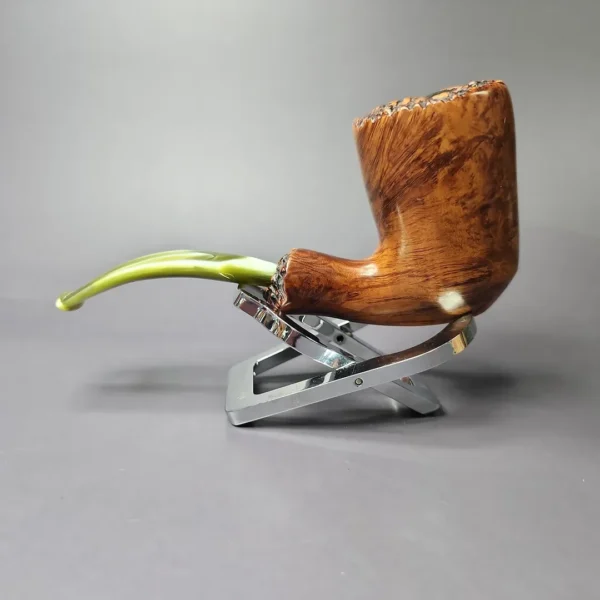 Arendal Algerian Briar Smooth Freehand Estate Briar Pipe, Italian Estates - Image 6