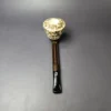 Falcon Extra with MBSD Meerschaum Rustic Dublin Block Meerschaum Bowl Pipe, New - Image 6