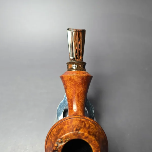SU Pipes Smooth "Bo Nordh Bulldog" Handmade Briar Pipe, New - Image 6