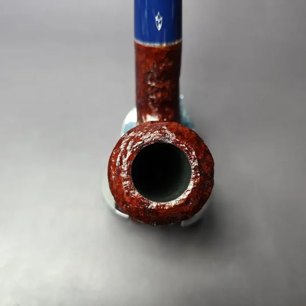 Savinelli Unica U61 Rusticated Bent Billiard Briar Pipe, 6mm, New - Image 6