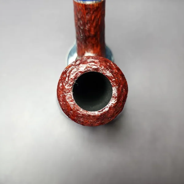 Savinelli Unica U61 Rusticated Bent Billiard Briar Pipe, 6mm, New - Image 6