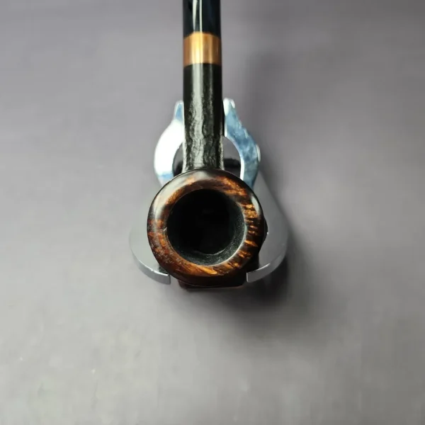 4th Generation Pipe of the Year 2023 by Bruno Nuttens Sandblasted Estate Briar Pipe, Unsmoked - Image 6