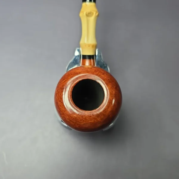 Stanwell Smooth Peewit w/ Bamboo Estate Briar Pipe, Unsmoked - Image 6