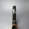 Ferndown Bark 3 Star Partially Rusticated Oom Paul w/ Silver Estate Briar Pipe, English Estates - Image 6