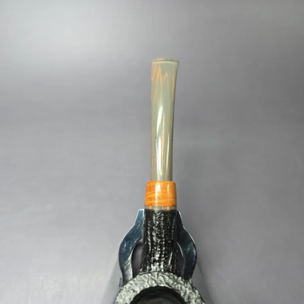 la Biota Economica Rusticated Dublin Handmade Briar Pipe, New - Image 6