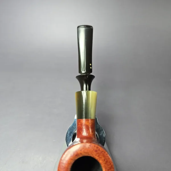 Savinelli Nonpareil 9128 Smooth Billiard Estate Briar Pipe, Italian Estates - Image 6