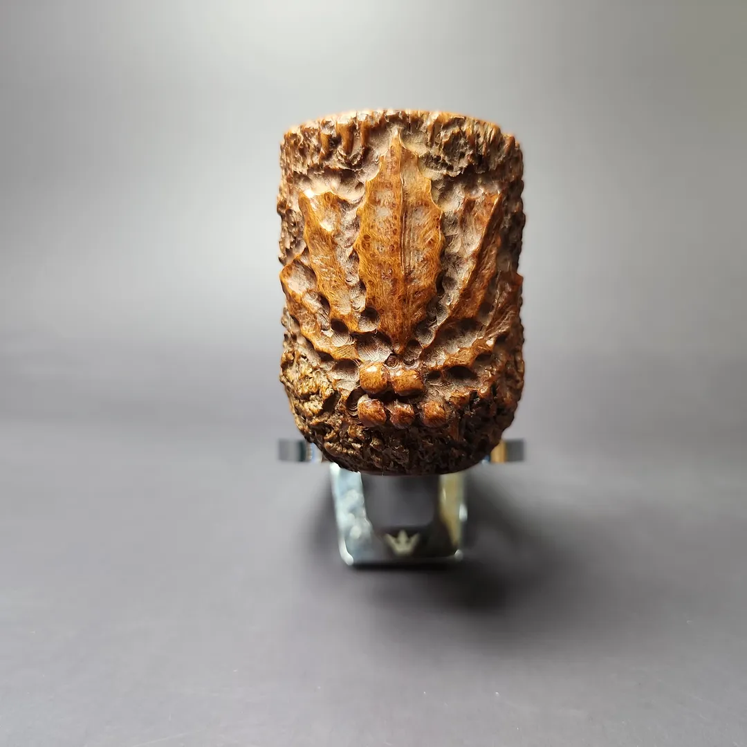 Sam Martin Christmas 1991 Carved Liverpool Estate Briar Pipe, American Estates - Image 6