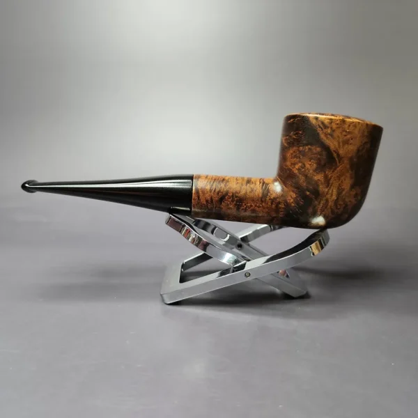 Weber Golden Walnut Smooth Stout Pot Estate Briar Pipe, American Estates - Image 6
