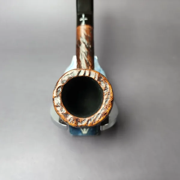 Barling King 6199 Sandblasted Billiard Estate Briar Pipe, English Estates - Image 7