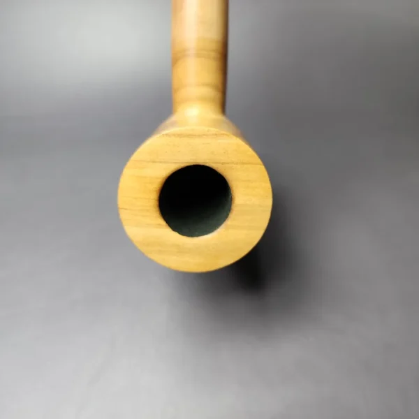 Mario Grandi XL Smooth Poker Estate Olive Wood Pipe, Italian Estates - Image 7