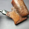 Dane Craft S Partially Sandblasted Freehand Estate Briar Pipe, American Estates - Image 7