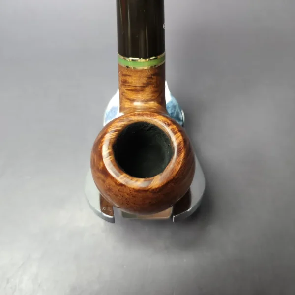 Peterson Emerald 03 Smooth Bent Apple Estate Briar Pipe, Irish Estates - Image 7