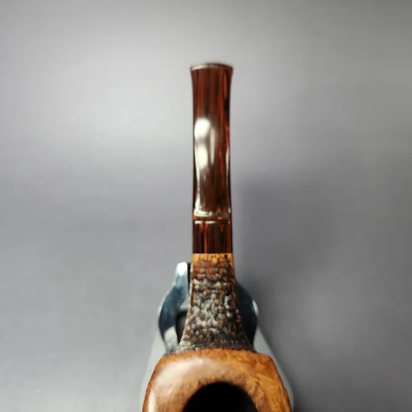 Stanwell Nordic 204 Sandblasted Panel Horn Estate Briar Pipe, Danish Estates - Image 7
