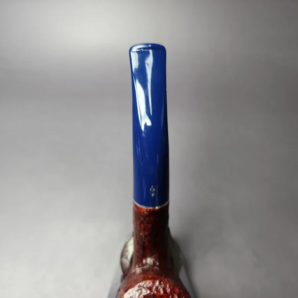 Savinelli Unica U61 Rusticated Bent Billiard Briar Pipe, 6mm, New - Image 7