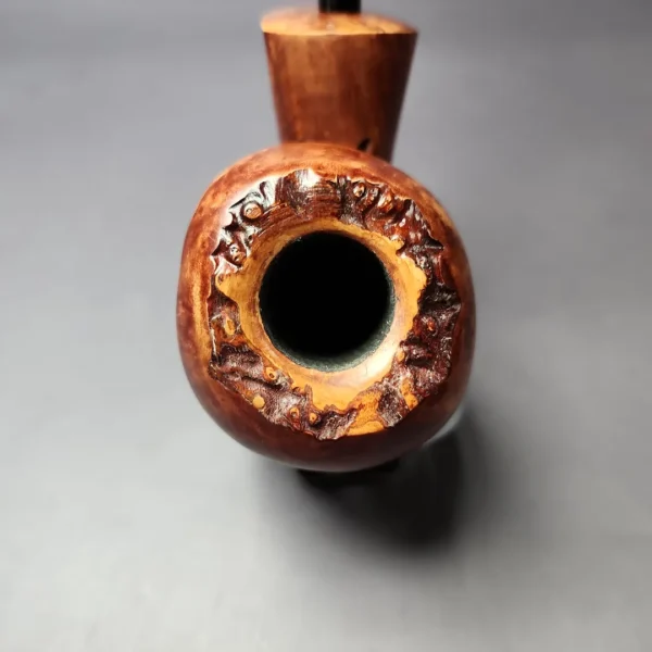 Nording Point Clear C Rusticated Freehand Estate Briar Pipe, Unsmoked - Image 7