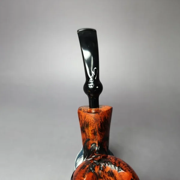 Nording Partially Rusticated Freehand Estate Briar Pipe, Unsmoked - Image 7