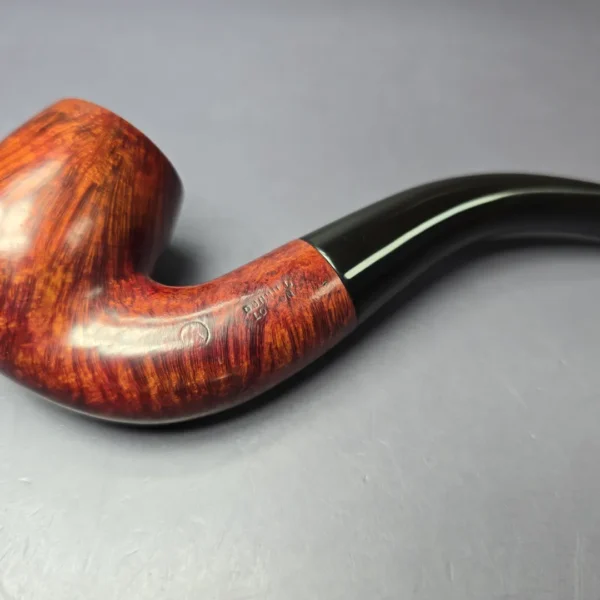 Dunhill c.1920-22 Bruyere (A) 125 Smooth Bent Billiard Estate Briar Pipe, English Estates - Image 7